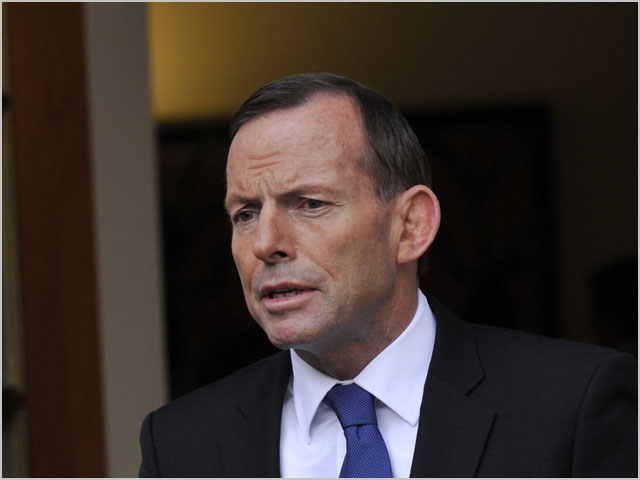 The Right Honourable John Key, Prime Minister of New Zealand meeting with Hon Tony Abbott PM